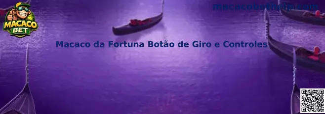 Macaco da Fortuna Botão de Giro e Controles
