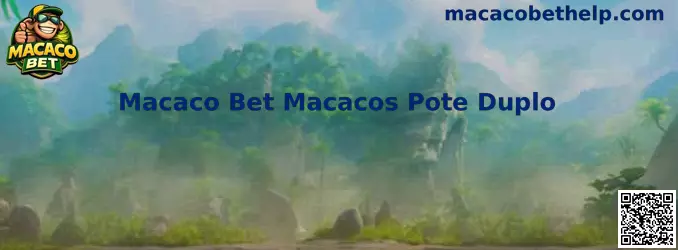 Representação do jogo Macaco Bet Macacos Pote Duplo