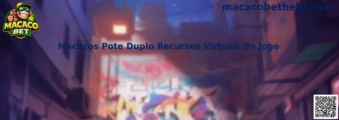 Macacos Pote Duplo Recursos Virtuais do Jogo