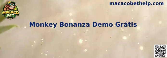 Monkey Bonanza Demo Grátis