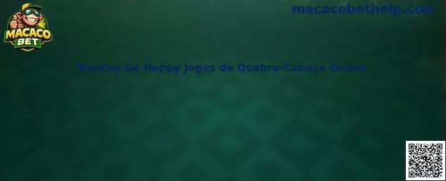 Monkey Go Happy Jogos de Quebra-Cabeça Online