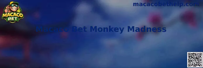 Macaco Bet Monkey Madness com temática de selva