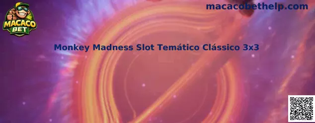 Monkey Madness Slot Temático Clássico 3x3