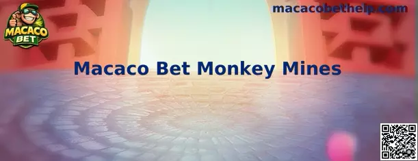 Interface ilustrativa do jogo Macaco Bet Monkey Mines