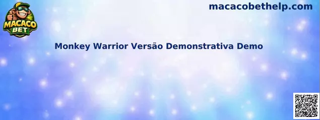 Monkey Warrior Versão Demonstrativa Demo